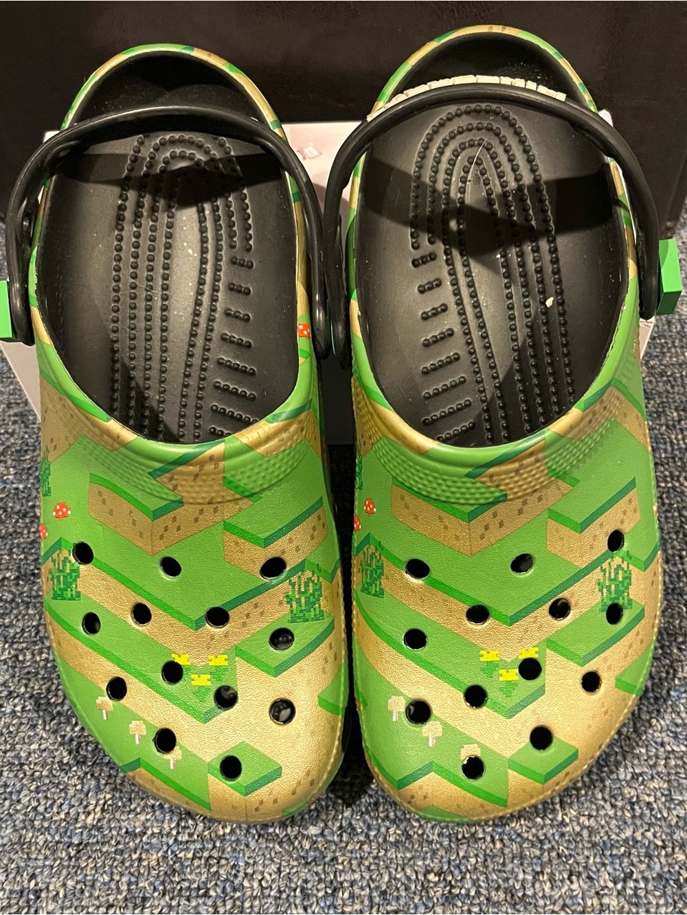 CROCS Minecraft Design Slip-On Clogs